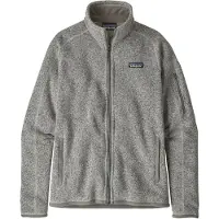Patagonia - Forros polares mujer - W's Better Sweater Jkt Birch White para Mujer - Talla XS - Gris