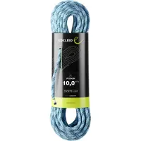 Edelrid - Python 10 mm - Cuerda simple size 50 m, turquesa/azul