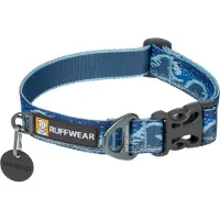 Ruffwear - Crag Collar - Collares para perro size 51-66 cm, azul