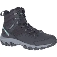 Merrell - Botas de senderismo invernal - Thermo Akita Mid Wp Black W para Mujer de Cuero - Talla 38 - Negro