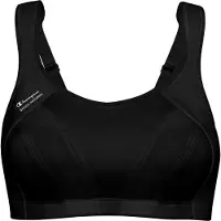 Shock Absorber Sujetador deportivo gris / negro