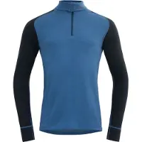 Devold - Duo Active Zip Neck - Ropa interior merino size L, azul