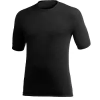 Woolpower - Tee 200 - Camiseta de manga corta size S, negro