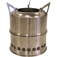 Stabilotherm - Wood Stove Stack - Hornillos de combustible seco size One Size, gris