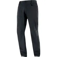Salomon - Ropa de senderismo - Wayfarer Warm Pants M Deep Black - Talla 38 FR - Negro