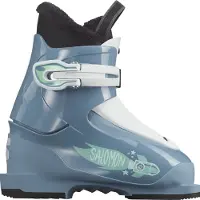 Salomon - Botas de esquí para niños - T1 Copen - Talla Infantil 17 - Azul