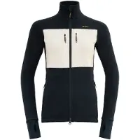 Devold - Women's Egga Grid Merino Jacket - Chaqueta de merino size XL, negro