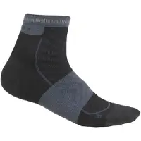 Icebreaker - Women's Merino Run+ Ultralight Mini - Calcetines de running size 35-37, negro