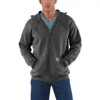 Carhartt - Zip Hooded Sweatshirt - Sudadera size XXL, gris/negro
