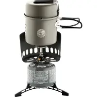 Optimus - Elektra Black Edition - Set de cocina negro/gris