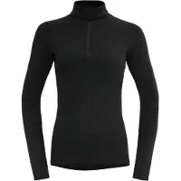 Devold - Duo Active Woman Zip Neck - Ropa interior merino size XS, negro