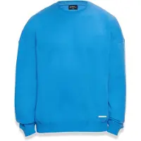 Dropsize Sudadera azul oscuro / plata