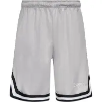 Dropsize Pantalón gris claro / negro / blanco