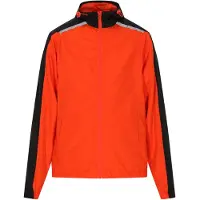 ALEKO Chaqueta de entretiempo gris / naranja / negro
