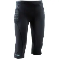 Precision Pantalones Cortos Protectores Junior Padded Baselayer Goalkeeper 3/4