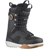 Salomon Snowboard - Botas de snowboard hombre - Dialogue Lace Sj Boa Black/White - Talla 46,5 - Negro