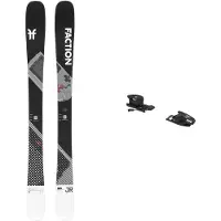 Faction - Packs (esquí + fijaciones) - Pack Prodigy Jr 2025 - Negro