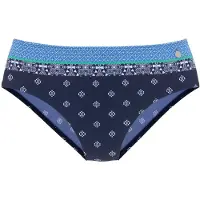 LASCANA Braga de bikini azul / navy / verde / blanco