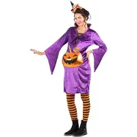 MOM Disfraz De Mujer Witch Pumpkin Pregnant