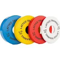 Lattice - Fractional Weight Plates multi coloured