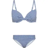 s.Oliver Bikini azul / blanco