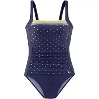 LASCANA Traje de baño azul / verde / blanco