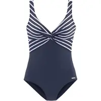 LASCANA Traje de baño navy / blanco