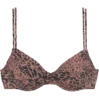 LASCANA Top de bikini marrón / negro