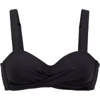 LASCANA Top de bikini negro