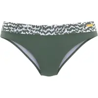 LASCANA Braga de bikini oliva / blanco