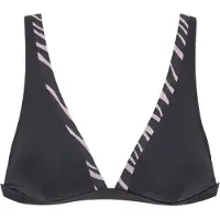 LASCANA Top de bikini rosa pastel / negro