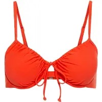 LASCANA Top de bikini 'Gina' rojo anaranjado