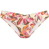 s.Oliver Braga de bikini crema / verde oscuro / pitaya / magenta