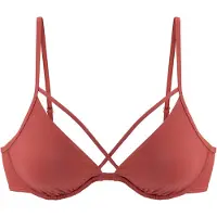 LASCANA Top de bikini rojizo