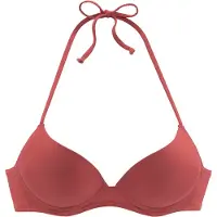 LASCANA Top de bikini marrón rojizo