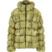 Karl kani Chaqueta de invierno verde / lima