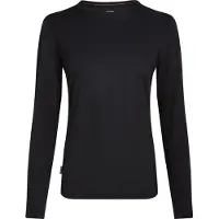 Icebreaker - Women's Merino 125 Cool-Lite Sphere III L/S Tee - Camiseta de merino size M, negro