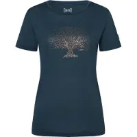 Super.natural - Women's Tree of Knowledge Tee - Camiseta de merino size M, azul