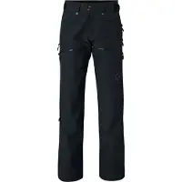 Norrøna - Pantalones de esquí - Lofoten Gore-Tex Insulated Pants M Caviar Black - Talla XL - Negro