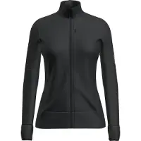 Icebreaker - Women's Merino 260 Quantum IV L/S Zip - Chaqueta de merino size XL, negro