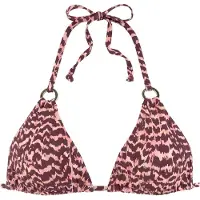 LASCANA Top de bikini marrón / rosa