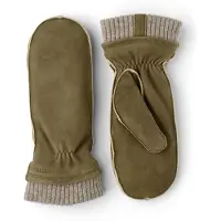 Hestra - Women's Nora Chamois Mitt - Guantes size 9, marrón