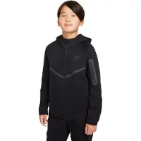 Nike Sudadera con cremallera 'TCH FLC' antracita / negro