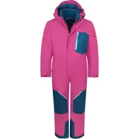 TROLLKIDS - Kid's Isfjord Snowsuit XT - Mono size 128, fucsia