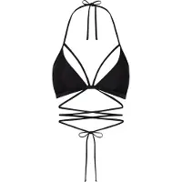 LASCANA Top de bikini 'Gina' negro