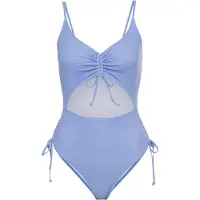 LASCANA Traje de baño 'Gina' azul ahumado