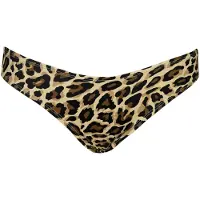 SugarShape Braga de bikini 'Monaco' beige / marrón oscuro / negro