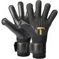 T1tan Guantes De Portero Junior Con Protección Para Los Dedos Rebel 2.0 Black-out