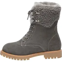 EVER AU Botines con cordones 'Sittella' gris