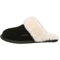 EVER AU Zapatillas de casa crema / negro